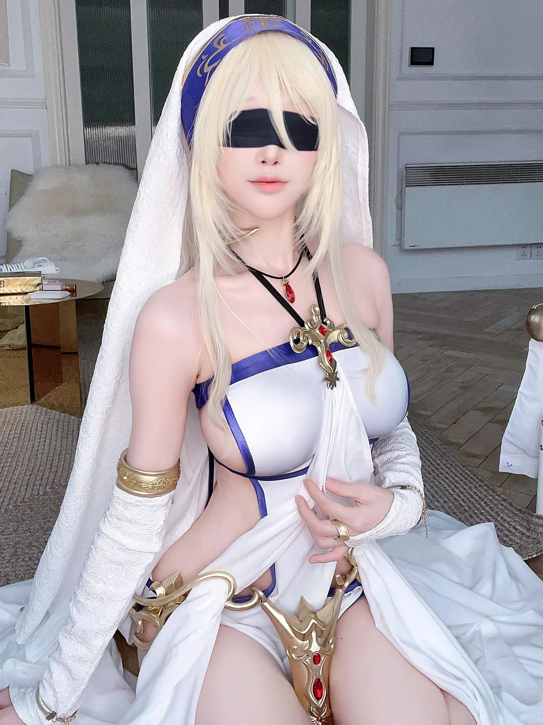 水淼aqua – NO.158 Fantia 23-11月会员订阅 ⚜️剣乙女⚜️ [21P]插图9
